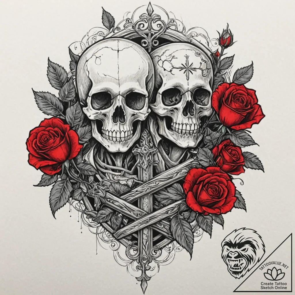 эстетика: тема жизни и смерти в крошечном, ча... - tattoo sketch (№1751732602_0, 05.07.2025 16:23) — tattoovalue.net