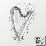 Tattoo design for an arm, a diagram of string… – tattoo sketch (№1751732964_0, 05.07.2025 16:29) — tattoovalue.net