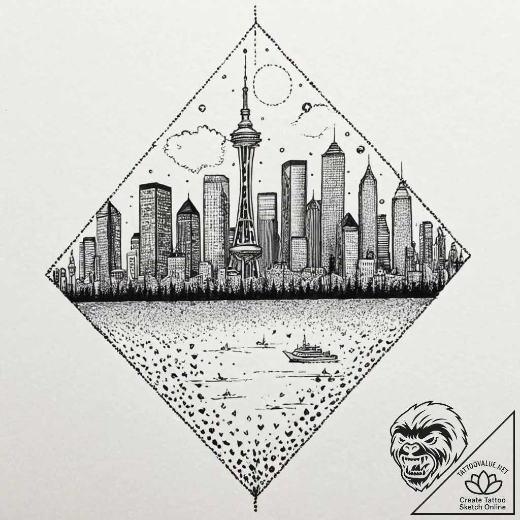 Tiny tattoo design, a key, but its teeth are... - tattoo sketch (№1751734440_0, 05.07.2025 16:54) — tattoovalue.net