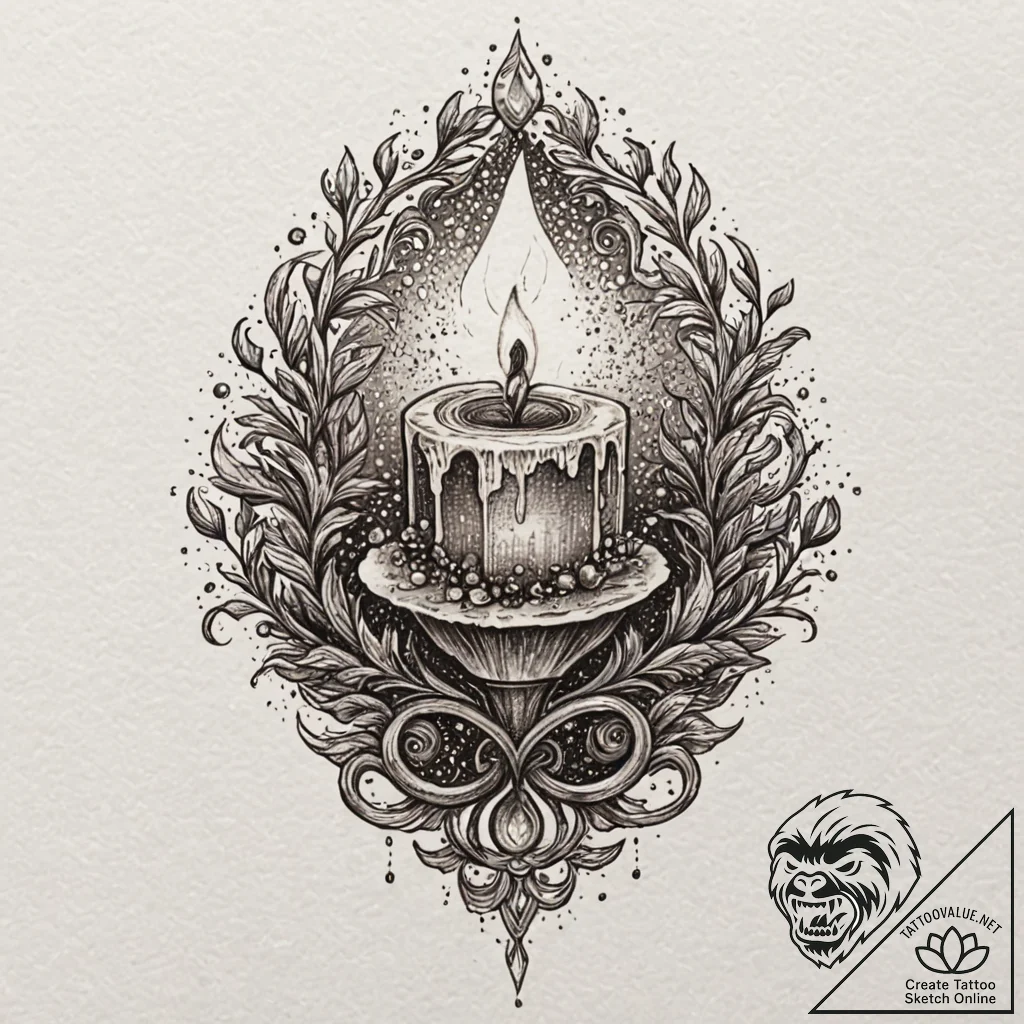 Tiny tattoo design, a key, but it is melting... - tattoo sketch (№1751736992_0, 05.07.2025 17:36) — tattoovalue.net