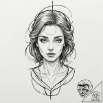 аудитория: унисекс, но особенно популярно у ж… – tattoo sketch (№1751739640_0, 05.07.2025 18:20) — tattoovalue.net