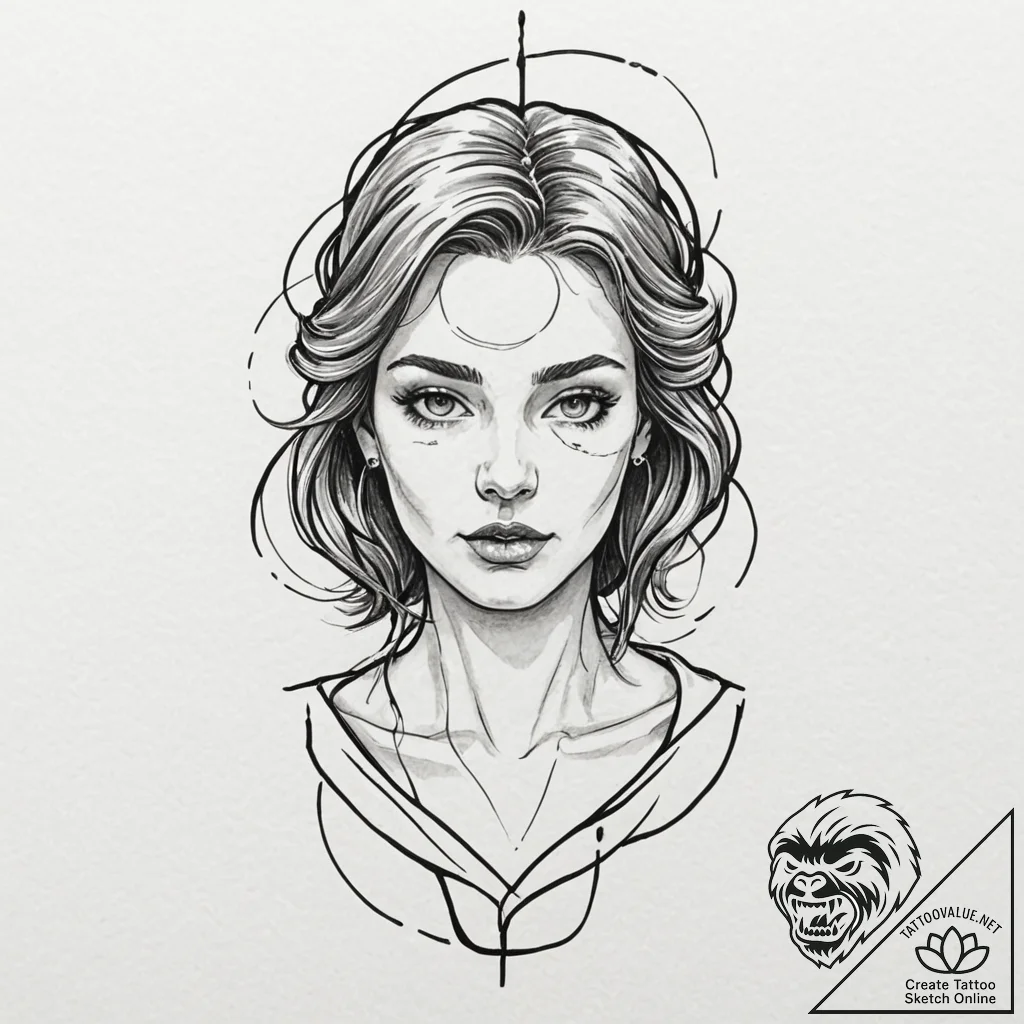 аудитория: унисекс, но особенно популярно у ж... - tattoo sketch (№1751739640_0, 05.07.2025 18:20) — tattoovalue.net