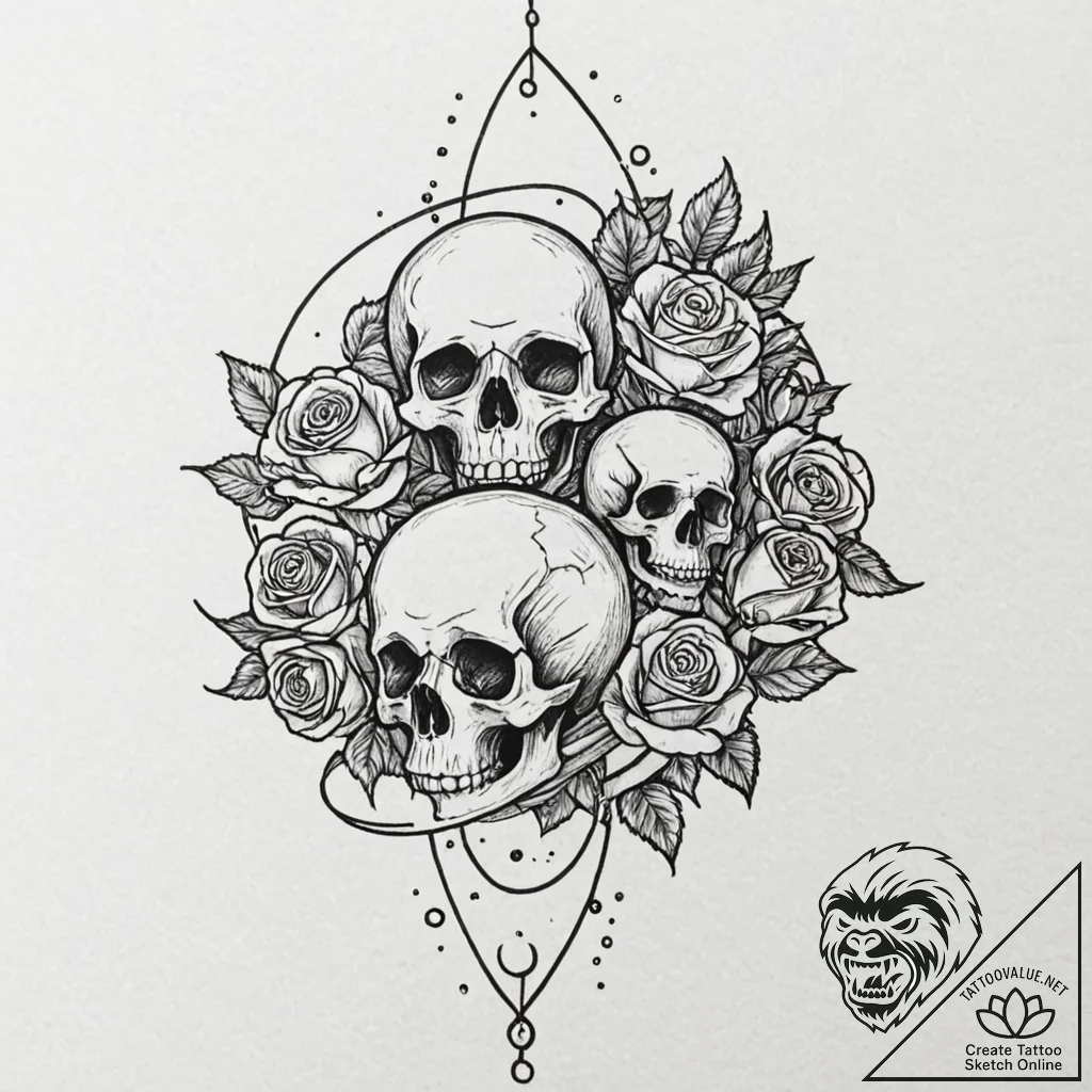 Tattoo design for a shin, a row of planets fr... - tattoo sketch (№1751739728_0, 05.07.2025 18:22) — tattoovalue.net