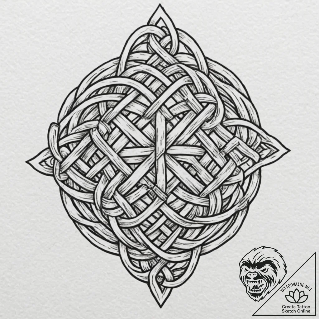 Tattoo design for an arm, a single spaghetti... - tattoo sketch (№1751742216_0, 05.07.2025 19:03) — tattoovalue.net