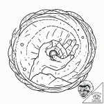 Tattoo design for an arm, sisyphus, but he is… – tattoo sketch (№1751742472_0, 05.07.2025 19:07) — tattoovalue.net