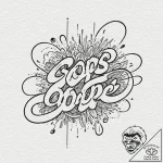 Tiny tattoo design, the word “oops” in a shak… – tattoo sketch (№1751749620_0, 05.07.2025 21:07) — tattoovalue.net