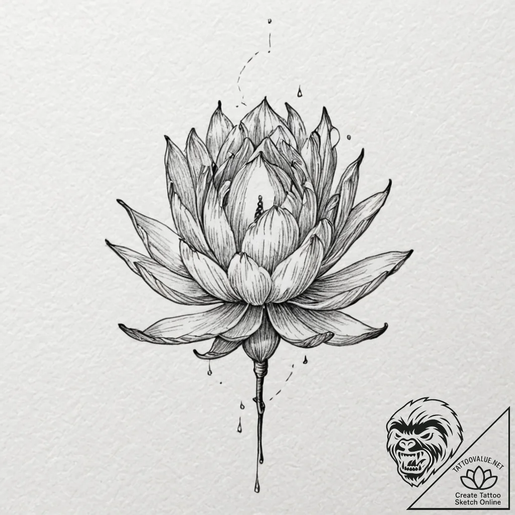 аудитория: унисекс, но особенно популярно у м... - tattoo sketch (№1751749790_0, 05.07.2025 21:09) — tattoovalue.net