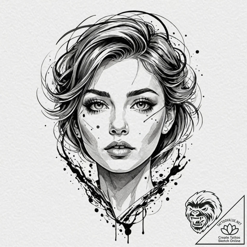 аудитория: унисекс, но особенно популярно у м... - tattoo sketch (№1751753516_0, 05.07.2025 22:11) — tattoovalue.net
