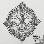 Tiny tattoo design, a simple “on/off” power b… – tattoo sketch (№1751754873_0, 05.07.2025 22:34) — tattoovalue.net