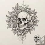 Tattoo design for shoulder, a swirling vortex… – tattoo sketch (№1751755207_0, 05.07.2025 22:40) — tattoovalue.net