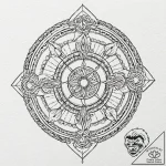 Tiny tattoo design, a modern hieroglyph for “… – tattoo sketch (№1751757745_0, 05.07.2025 23:22) — tattoovalue.net