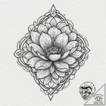 Tiny tattoo design, a glyph for “resilience”,… – tattoo sketch (№1751760369_0, 06.07.2025 00:06) — tattoovalue.net