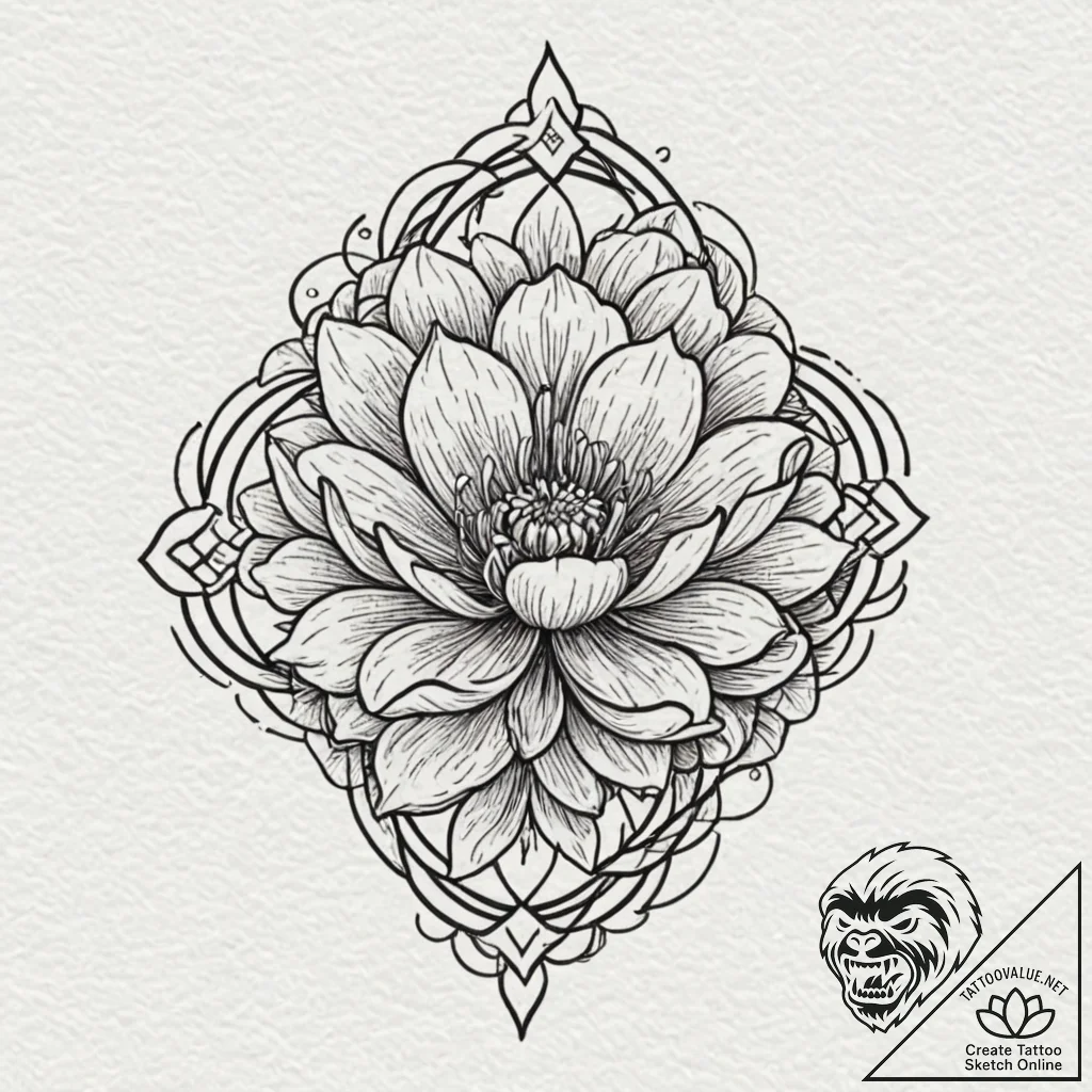 Tiny tattoo design, a glyph for "resilience",... - tattoo sketch (№1751760369_0, 06.07.2025 00:06) — tattoovalue.net