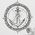 Tiny tattoo design, a glyph for “creative cha… – tattoo sketch (№1751764508_0, 06.07.2025 01:15) — tattoovalue.net