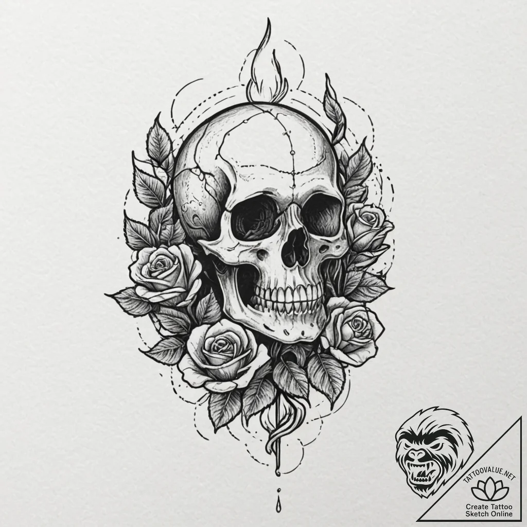 Tattoo design for an arm, prometheus, but ins... - tattoo sketch (№1751765014_0, 06.07.2025 01:23) — tattoovalue.net