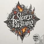 Tattoo design for shoulder, a powerful, singl… – tattoo sketch (№1751769529_0, 06.07.2025 02:38) — tattoovalue.net