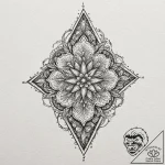 эстетика: очень тонкие, почти невидимые линии… – tattoo sketch (№1751769613_0, 06.07.2025 02:40) — tattoovalue.net
