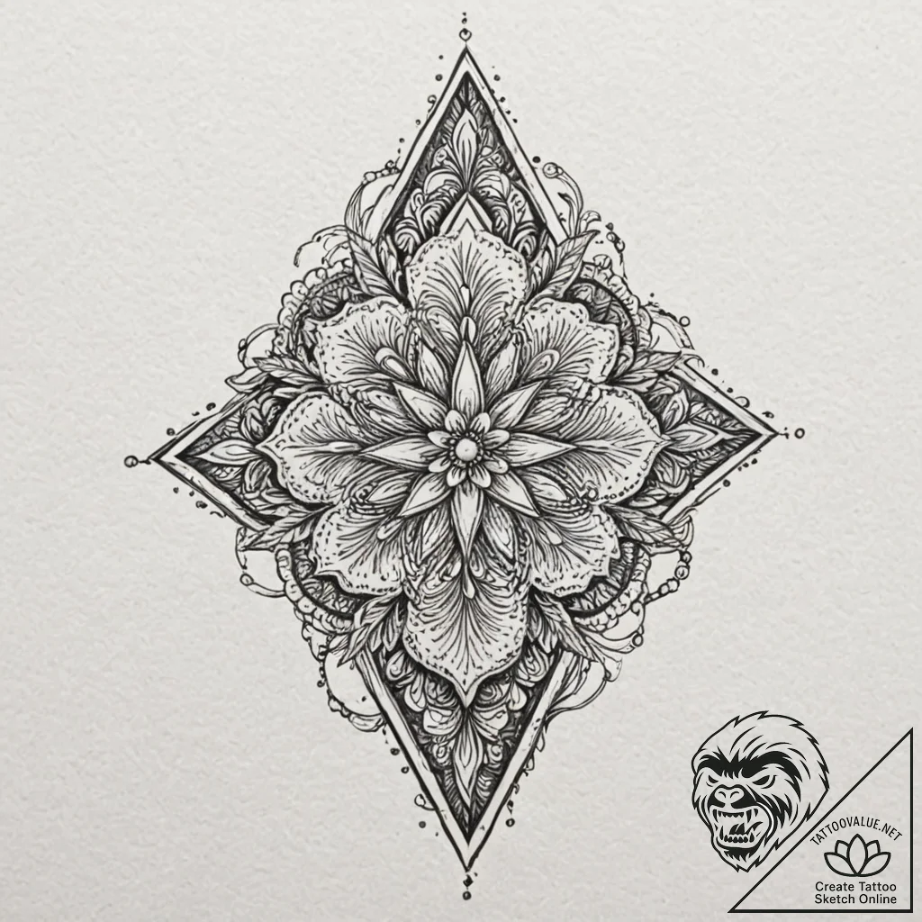 эстетика: очень тонкие, почти невидимые линии... - tattoo sketch (№1751769613_0, 06.07.2025 02:40) — tattoovalue.net