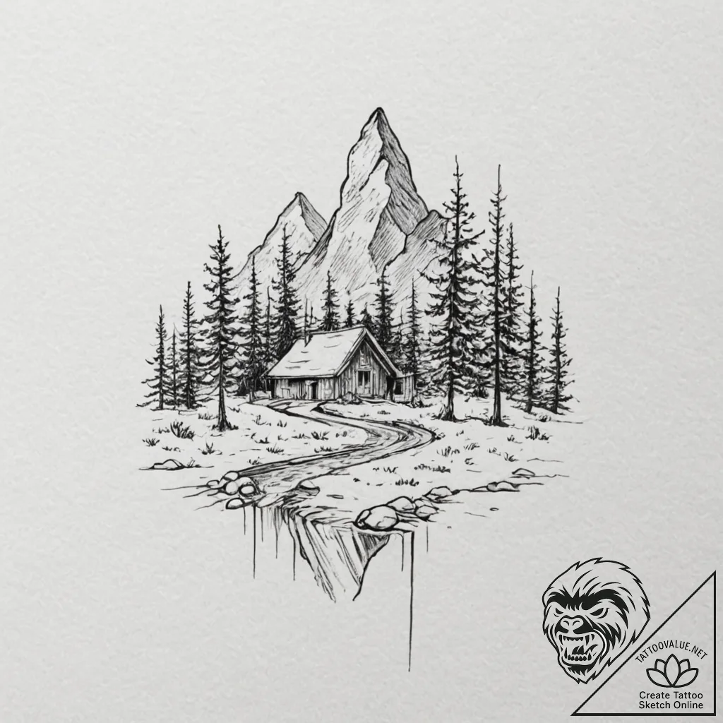 эстетика: использование круглой формы плеча д... - tattoo sketch (№1751774940_0, 06.07.2025 04:09) — tattoovalue.net