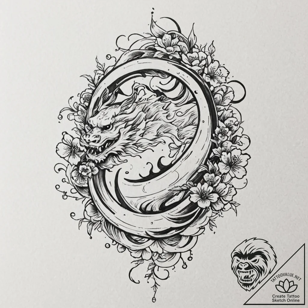 Tiny tattoo design, a tiny scythe, the tool o... - tattoo sketch (№1751775703_0, 06.07.2025 04:21) — tattoovalue.net