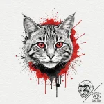 аудитория: унисекс. для творческих людей, кот… – tattoo sketch (№1751775956_0, 06.07.2025 04:25) — tattoovalue.net