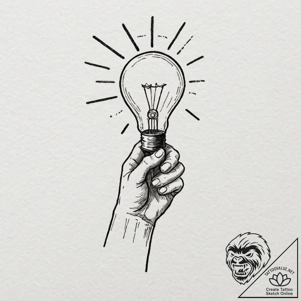 Tattoo design for an arm, prometheus, but ins... - tattoo sketch (№1751776126_0, 06.07.2025 04:28) — tattoovalue.net