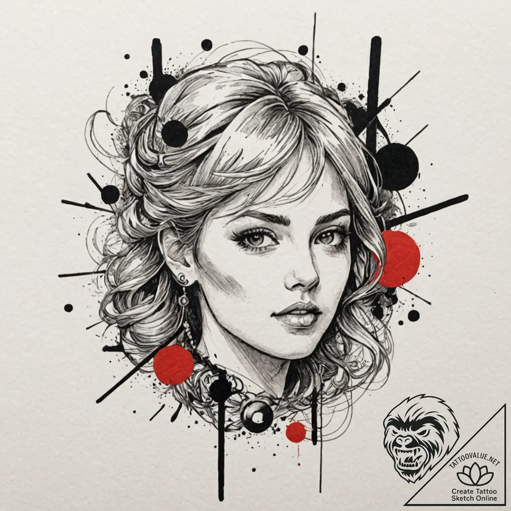 эстетика: столкновение двух несовместимых иде... - tattoo sketch (№1751776379_0, 06.07.2025 04:32) — tattoovalue.net