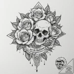 комбинации стилей и тем: мифология + современ… – tattoo sketch (№1751776546_0, 06.07.2025 04:35) — tattoovalue.net