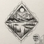аудитория: унисекс. для ценителей современног… – tattoo sketch (№1751777153_0, 06.07.2025 04:45) — tattoovalue.net