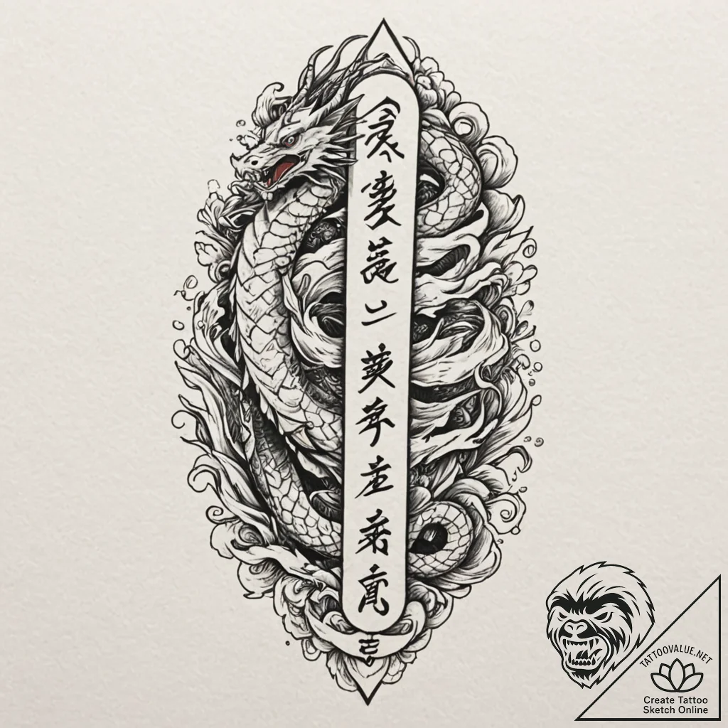 Tattoo design for a shin, an egyptian pharaoh... - tattoo sketch (№1751778426_0, 06.07.2025 05:07) — tattoovalue.net