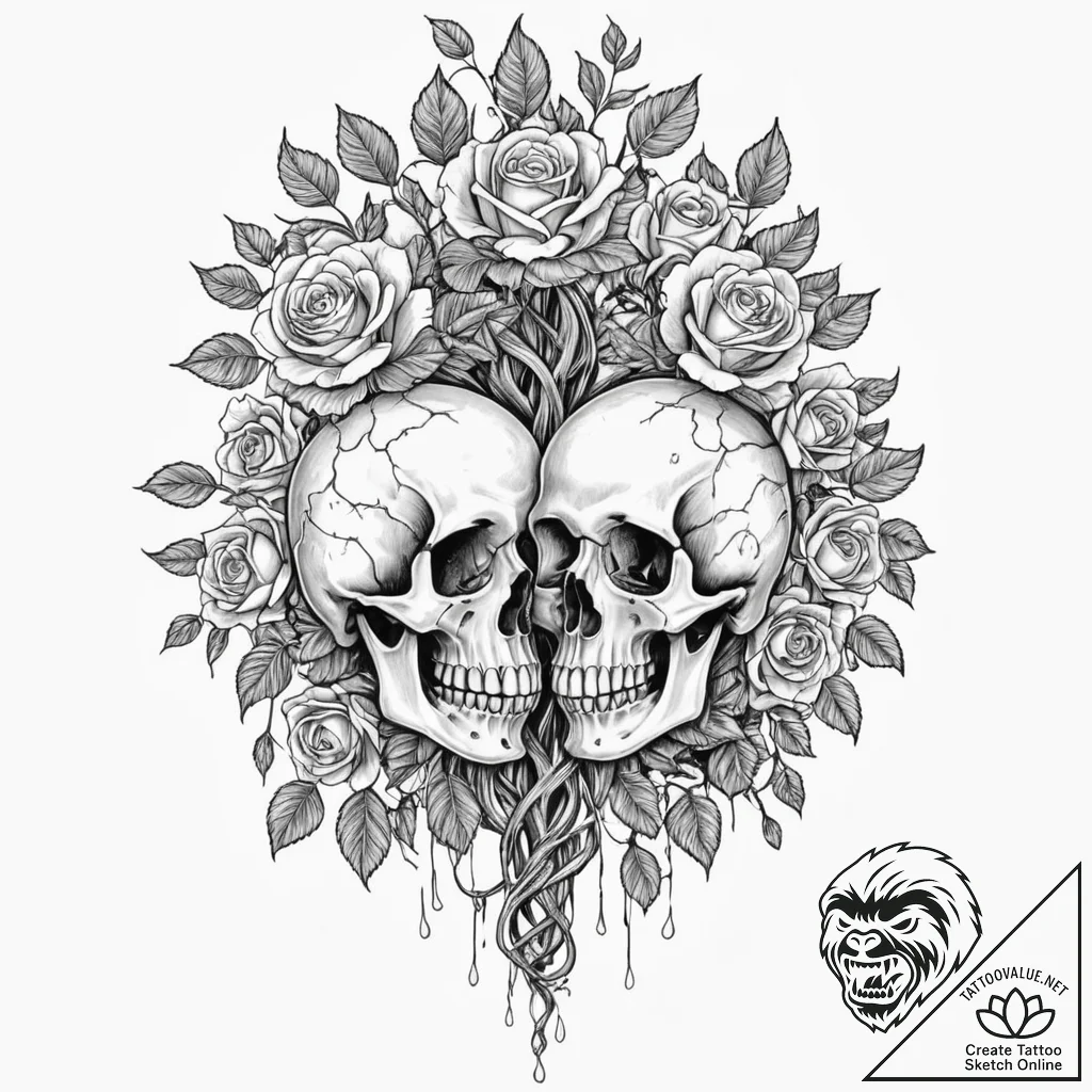 Tattoo design for an arm, a realistic human l... - tattoo sketch (№1751779532_0, 06.07.2025 05:25) — tattoovalue.net