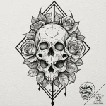 группа 6: modern hieroglyphs & personal glyph… – tattoo sketch (№1751781305_0, 06.07.2025 05:55) — tattoovalue.net