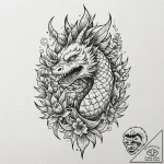 Tattoo design for an arm, a pineapple, but it… – tattoo sketch (№1751782317_0, 06.07.2025 06:11) — tattoovalue.net