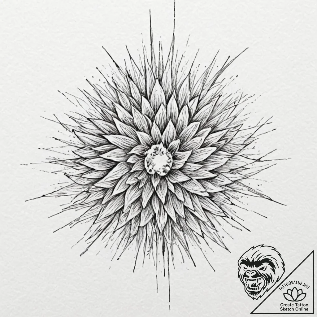 группа 8: abstract textures & forms (абстракт... - tattoo sketch (№1751783328_0, 06.07.2025 06:28) — tattoovalue.net