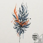 эстетика: татуировка как чистое ощущение. не… – tattoo sketch (№1751785096_0, 06.07.2025 06:58) — tattoovalue.net