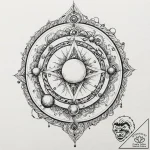 группа 6: esoteric & occult spheres (эзотерич… – tattoo sketch (№1751786614_0, 06.07.2025 07:23) — tattoovalue.net