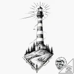 Tattoo design for shoulder, a minimalist ligh… – tattoo sketch (№1751789650_0, 06.07.2025 08:14) — tattoovalue.net