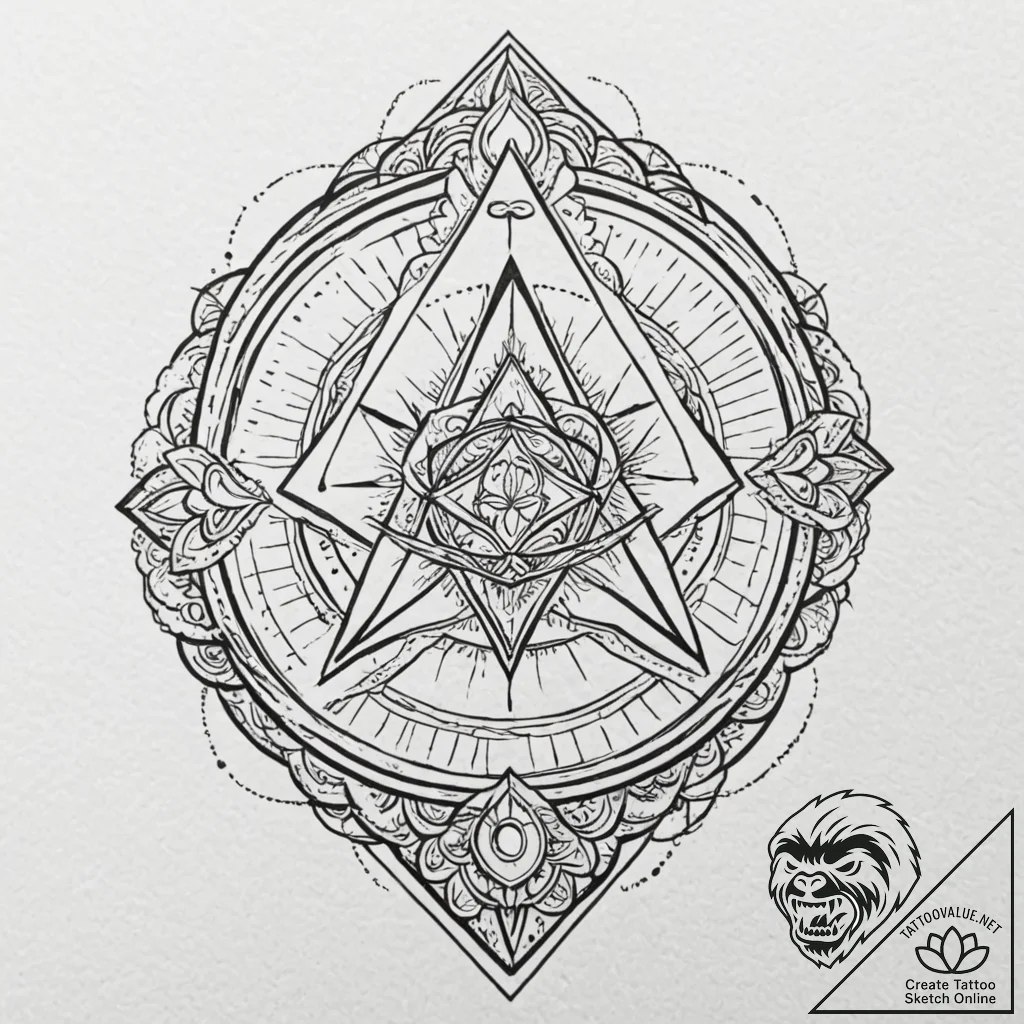 Tattoo design for shoulder, a planchette, the... - tattoo sketch (№1751791491_0, 06.07.2025 08:44) — tattoovalue.net