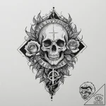 Tattoo design for an arm, a phoenix, but it i… – tattoo sketch (№1751791998_0, 06.07.2025 08:53) — tattoovalue.net