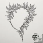 Tattoo design for shoulder, a beautiful elven… – tattoo sketch (№1751792335_0, 06.07.2025 08:58) — tattoovalue.net