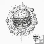 Tattoo design for an arm, a beautiful, juicy… – tattoo sketch (№1751792926_0, 06.07.2025 09:08) — tattoovalue.net