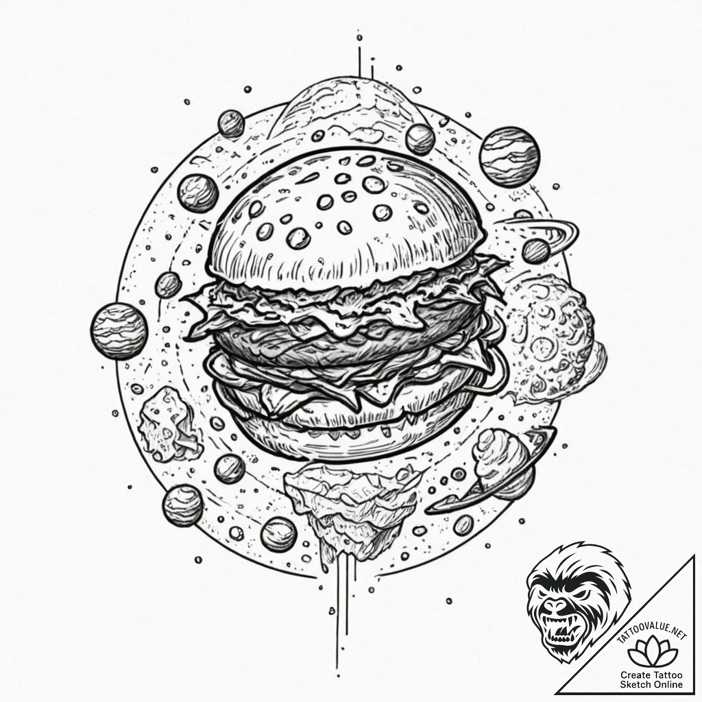 Tattoo design for an arm, a beautiful, juicy... - tattoo sketch (№1751792926_0, 06.07.2025 09:08) — tattoovalue.net