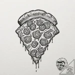 Tattoo design for shoulder, a beautifully det… – tattoo sketch (№1751795208_0, 06.07.2025 09:46) — tattoovalue.net