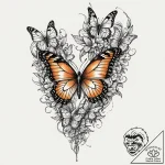 Tattoo design for a leg, a large fracture or… – tattoo sketch (№1751796895_0, 06.07.2025 10:14) — tattoovalue.net