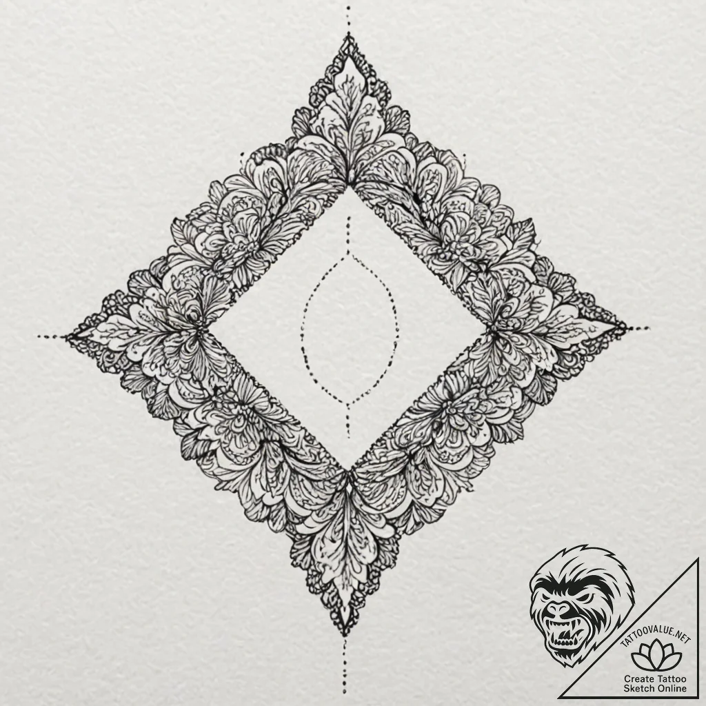 эстетика: столкновение двух несовместимых иде... - tattoo sketch (№1751798340_0, 06.07.2025 10:39) — tattoovalue.net
