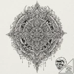 группа 7: armor & adornment (броня и украшени… – tattoo sketch (№1751802442_0, 06.07.2025 11:47) — tattoovalue.net