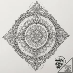 Crystal, concept art for tattoo, muted color… – tattoo sketch (№1751814827_0, 06.07.2025 15:13) — tattoovalue.net