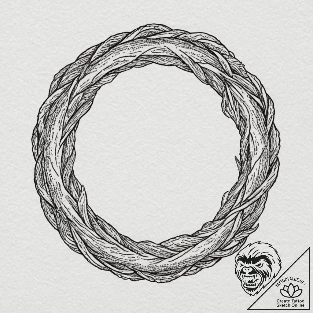 рір»р°сѓс‚рµр»рёрѕ рєрѕр»рµс† (the lord of th... - tattoo sketch (№1751816004_0, 06.07.2025 15:33) — tattoovalue.net