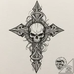 Bones, tattoo drawing outline, professional a… – tattoo sketch (№1751825268_0, 06.07.2025 18:07) — tattoovalue.net