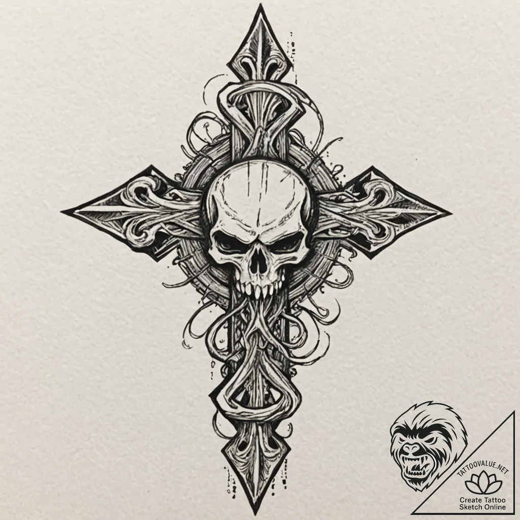 Bones, tattoo drawing outline, professional a... - tattoo sketch (№1751825268_0, 06.07.2025 18:07) — tattoovalue.net